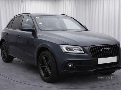 Used Audi Q5 S-line plus 190 HP (139 kW) 2016 Blue SUV