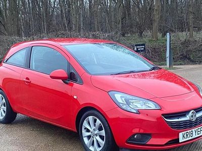 Used Vauxhall Corsa 75 HP (55 kW) 2018 Red Hatchback