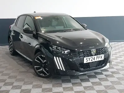 Used Peugeot 208 GTi 101 HP (74 kW) 2024 Black Hatchback