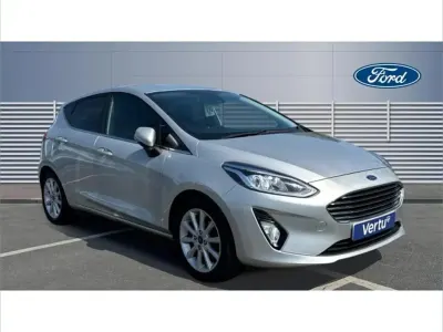 Used Ford Fiesta Titanium 99 HP (72 kW) 2018 Silver Hatchback
