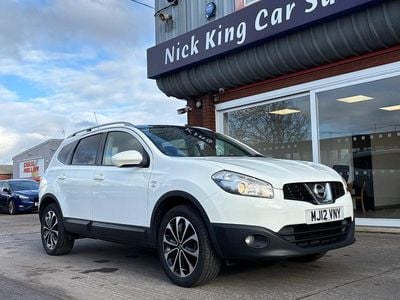 Pure white Used 2012 Nissan Qashqai +2 N-TEC SUV | £3,475 (Fair price)