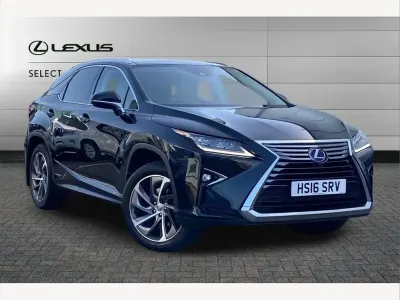 Used Lexus RX450h 313 HP (230 kW) 2016 Black SUV