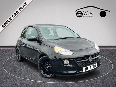 Used Vauxhall Adam S 70 HP (51 kW) 2019 Black Hatchback