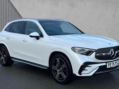 Used Mercedes GLC220 AMG line 197 HP (144 kW) 2025 Manufaktur opalite white bright