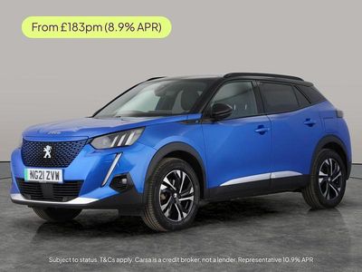 Used Peugeot e-2008 GT 100 kW (136 HP) 2021 Blue SUV