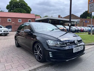 Used VW Golf VII GTD 2015 Black Hatchback