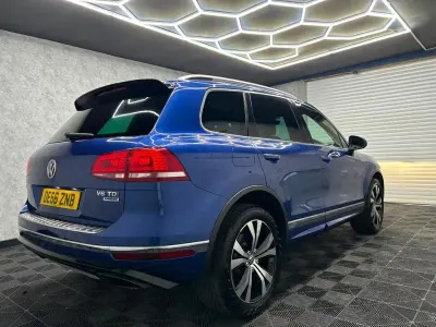Used VW Touareg R-line 2017 Blue SUV
