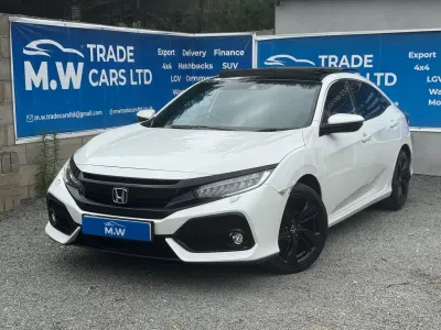 Used Honda Civic EX 126 HP (92 kW) 2020 White Hatchback