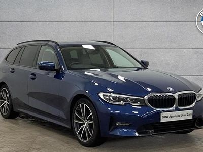 Blue Used 2021 BMW 320 Sport Line Estate | £22,495 (Fair price)