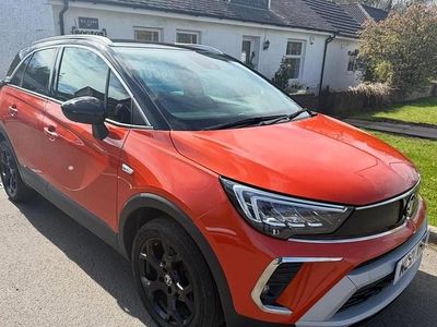 Used Vauxhall Crossland SRi 2021 Orange SUV