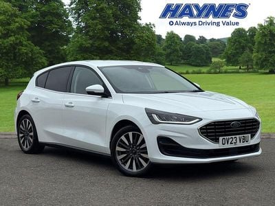 Used Ford Focus Titanium X 2023 White Hatchback