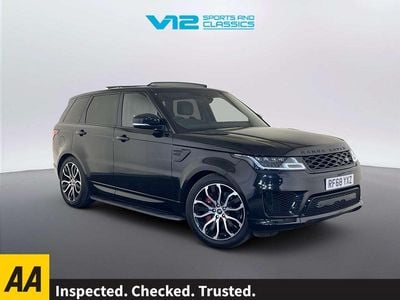 Used Land Rover Range Rover Sport Autobiography Dynamic 404 HP (297 kW) 2019 Black SUV