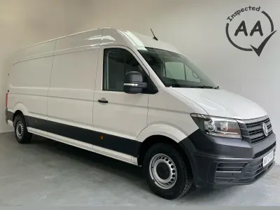 Used VW Crafter Trendline 102 HP (75 kW) 2022 White Van