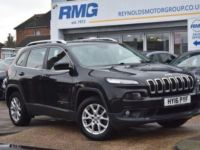 Black Used 2016 Jeep Cherokee Longitude Plus SUV | £7,250 (Fair price)