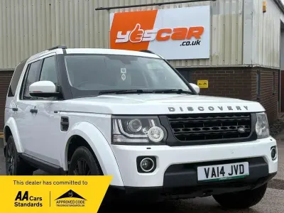 Używany Land Rover Discovery 4 255 KM (187 kW) 2014 Biały SUV