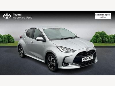 Used Toyota Yaris Hybrid Design 2024 Silver Hatchback