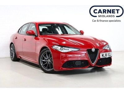 Used Alfa Romeo Giulia Veloce 280 HP (205 kW) 2018 Red Sedan