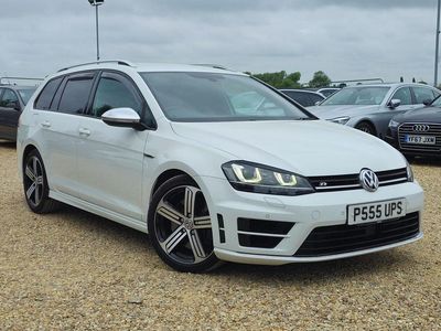 White Used 2017 VW Golf VII R Estate | £17,781 (A bit pricey)