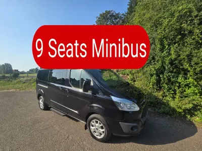 Used Ford Tourneo Custom Limited 125 HP (91 kW) 2015 Black Van