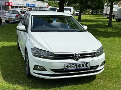 Used VW Polo Match 80 HP (58 kW) 2021 White Hatchback