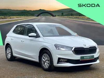 Used Skoda Fabia SE 95 HP (69 kW) 2025 White Hatchback