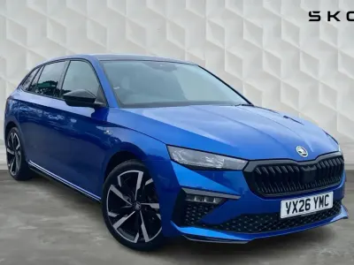 Used Skoda Scala Monte Carlo 115 HP (84 kW) 2026 Race blue metallic Hatchback