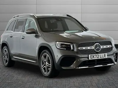 Second-hand Mercedes GLB200 AMG Line Premium Plus 163 CP (119 kW) 2022 Gri SUV