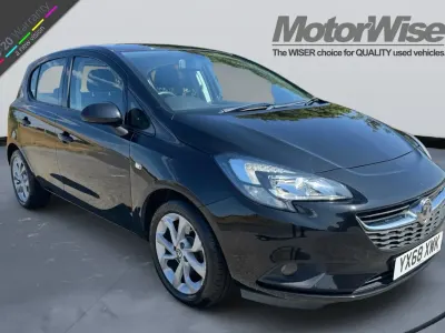 Used Vauxhall Corsa 2018 Black Hatchback