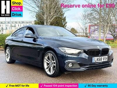Blue Used 2018 BMW 420 Sport Line Coupe | £12,800 (Fair price)