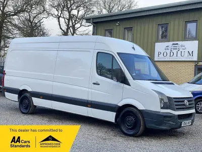 Used VW Crafter 163 HP (119 kW) 2016 White Van