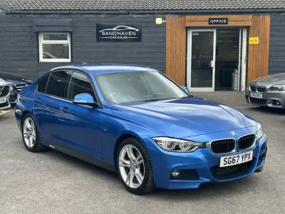 Used BMW 320 M Sport 190 HP (139 kW) 2017 Blue Sedan