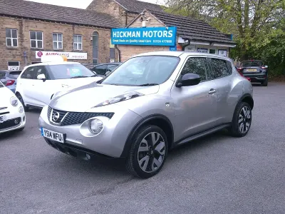 Used Nissan Juke N-TEC 110 HP (80 kW) 2014 Silver SUV