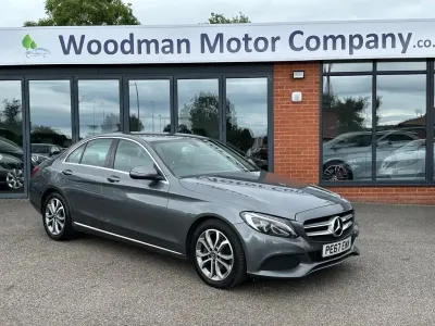 Used Mercedes C220 170 HP (125 kW) 2017 Grey Sedan