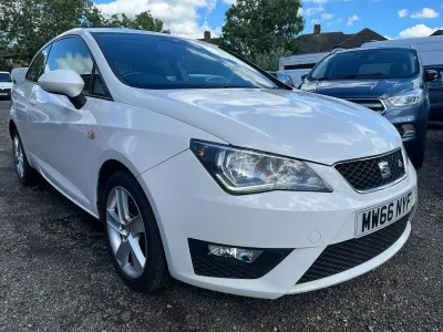 Used Seat Ibiza FR 90 HP (66 kW) 2016 White Hatchback
