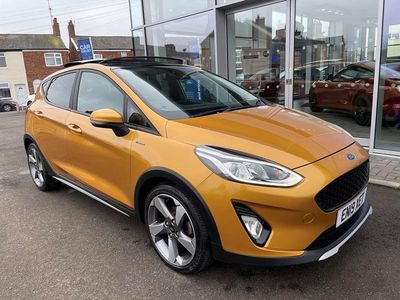 Used Ford Fiesta Active X 125 HP (91 kW) 2019 Yellow Hatchback