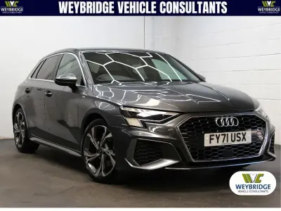 Used Audi A3 Sportback S-Line 190 HP (139 kW) 2021 Daytona grey Hatchback