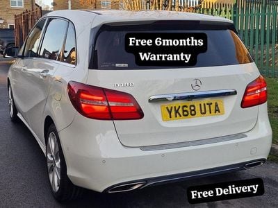 Used Mercedes B180 Exclusive 2018 White MPV