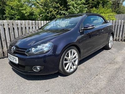 used VW Golf Cabriolet 2.0 TDI BlueMotion Tech GT Euro 5 (s/s) 2dr