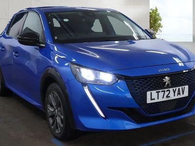 Used Peugeot e-208 Allure+ 100 kW (136 HP) 2023 Blue Hatchback