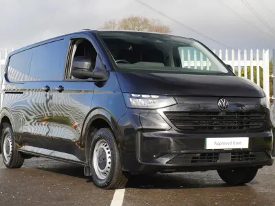 Used VW T7 100 kW (136 HP) 2025 Black Van