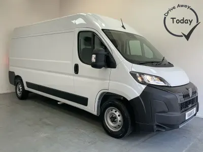 New Peugeot Boxer 140 HP (102 kW) 2026 White Van