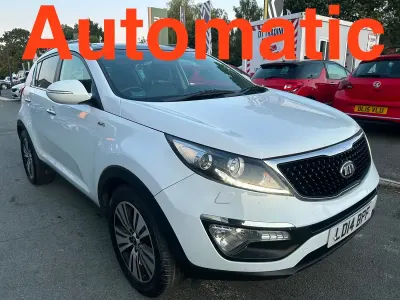 Used Kia Sportage 134 HP (98 kW) 2014 White SUV