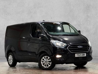Used Ford Transit Custom Limited 130 HP (95 kW) 2021 Black Van