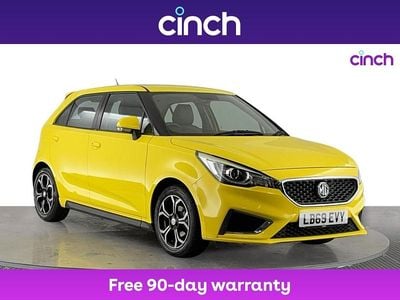 Yellow Used 2019 MG MG3 Exclusive Hatchback | £8,049 (Fair price)