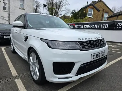 Used Land Rover Range Rover Sport HSE Dynamic 306 HP (225 kW) 2019 White SUV