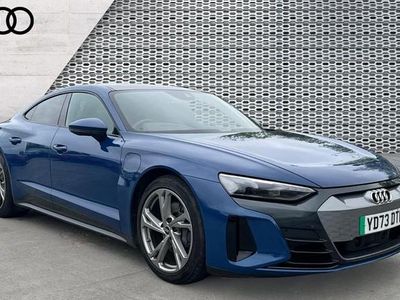 Used Audi e-tron GT quattro Comfort 389 kW (530 HP) 2023 Blue Sedan