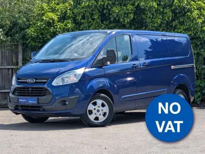 Used Ford Transit Custom Limited 123 HP (90 kW) 2016 Blue Van