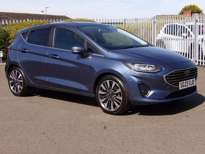 Usado Ford Fiesta Titanium X 2023 Azul Citadino