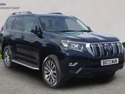 Used Toyota Land Cruiser 204 HP (150 kW) 2023 Galaxy black Estate