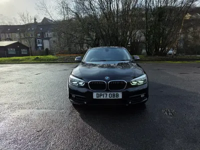 Used BMW 118 Sport Line 136 HP (100 kW) 2017 Black Hatchback